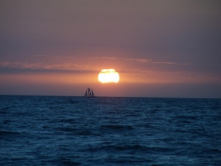Sonnenuntergang Warnemnde